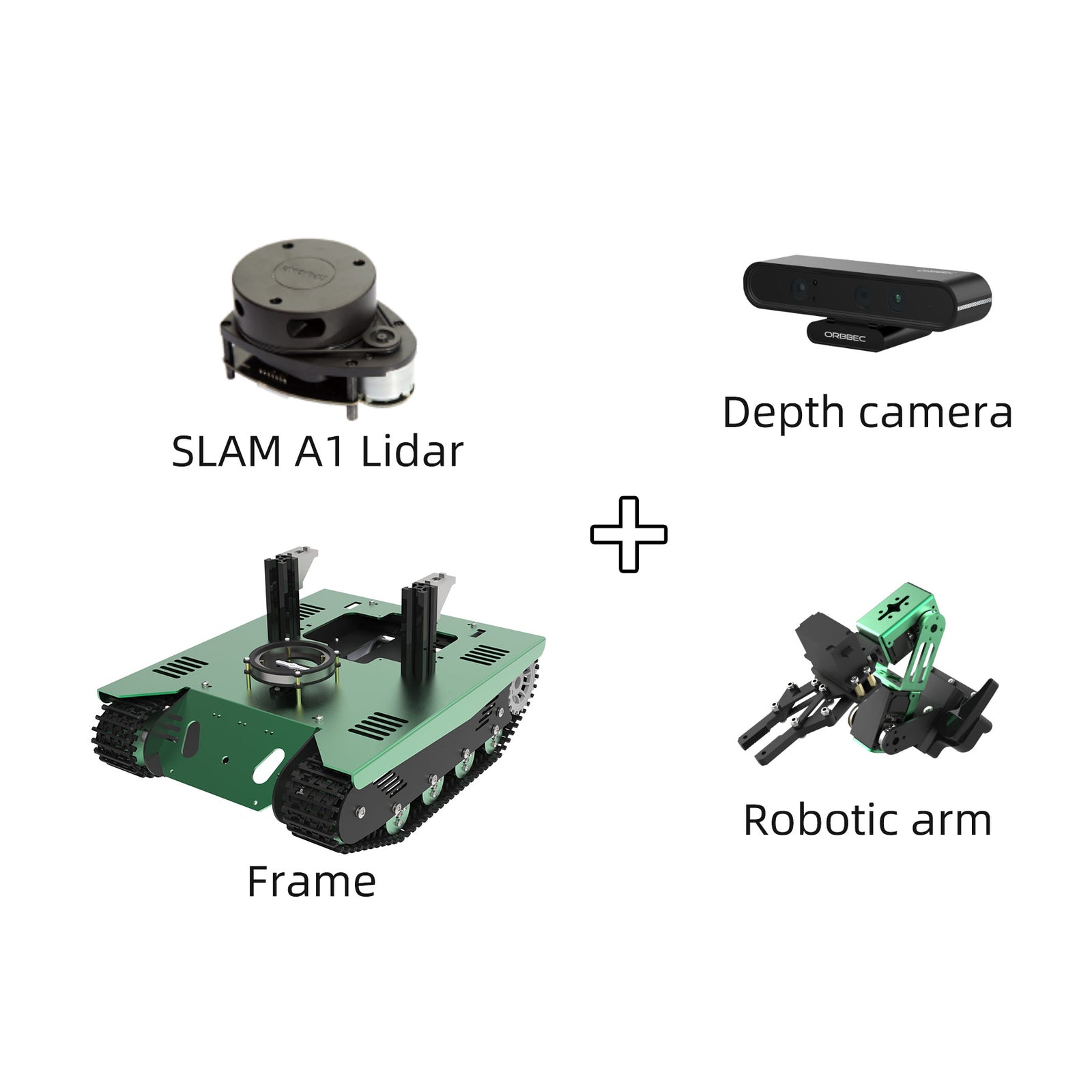 Jetson NANO 4GB(B01/SUB)용 Lidar Depth 카메라를 사용한 Yahboom ROS Transbot 로봇 Python 프로그래밍 컨트롤러 Jetson NANO 4GB 제외 카메라 깊이 카메라 부속품 로봇 팔로
